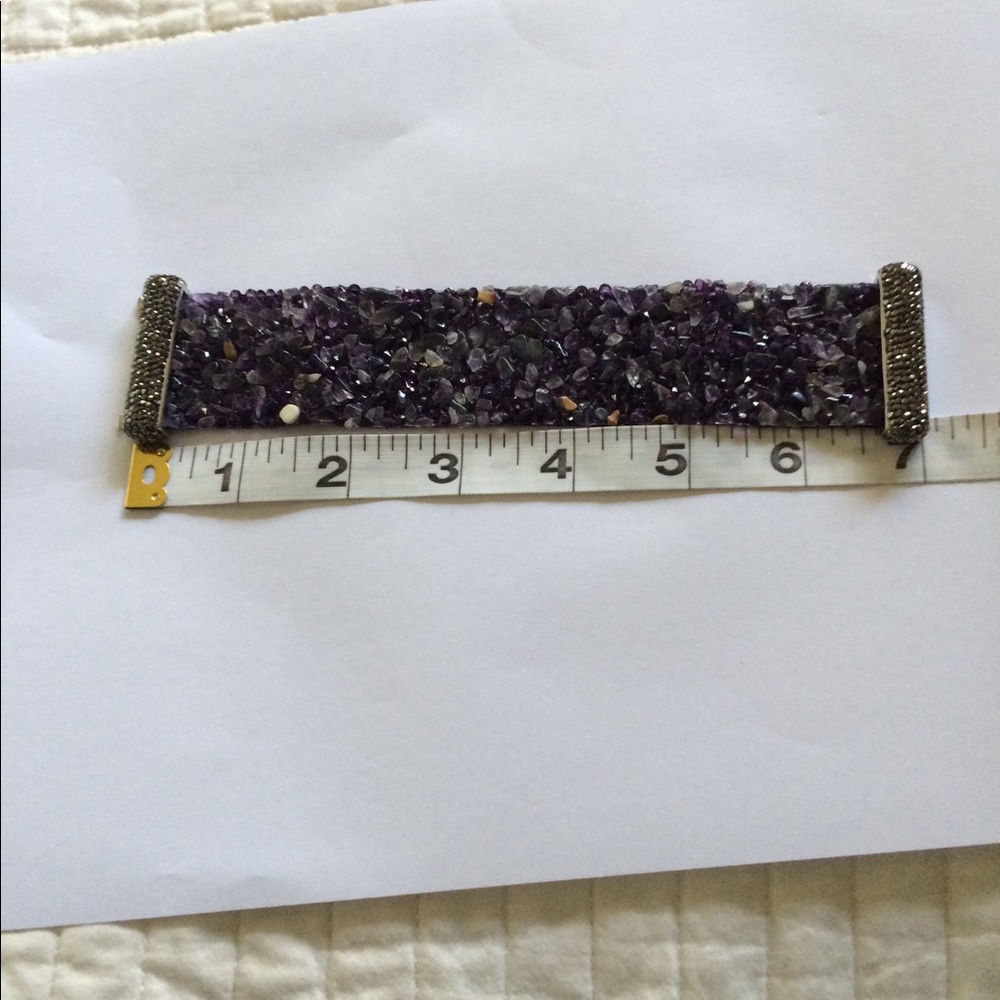 HOST PICK 🎉🎉🎉🎉Drippin With  Amethyst Bracelet - Picture 2 of 2
